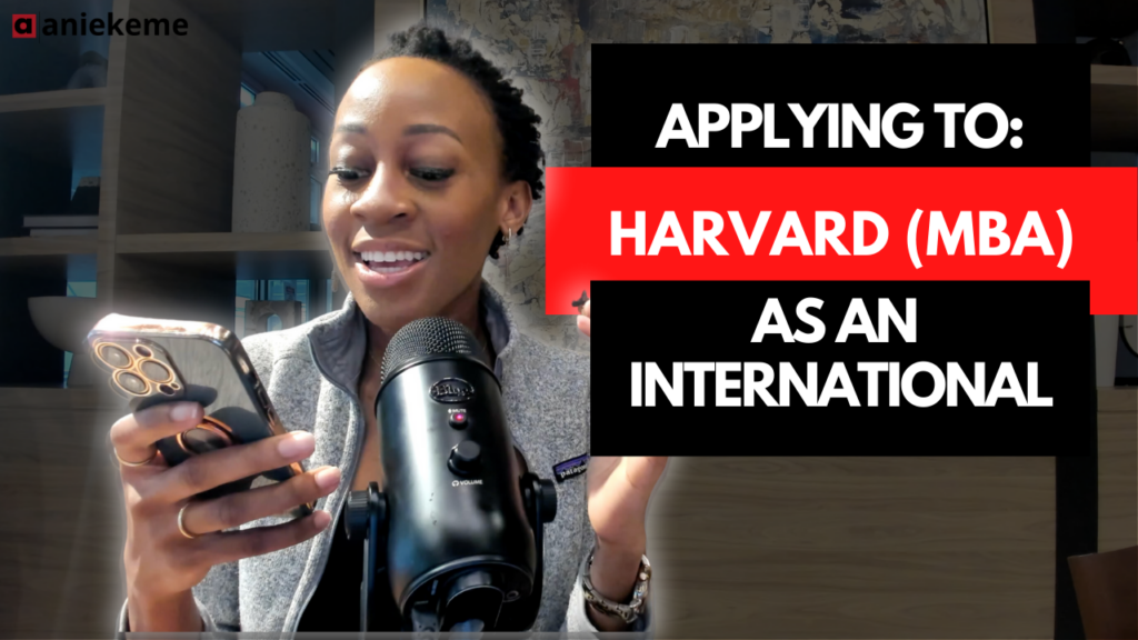 Applying to Harvard Business School as an International
