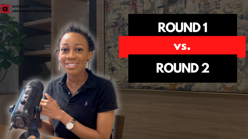 What is the best round to apply to business school? 
Round 1 vs. Round 2 