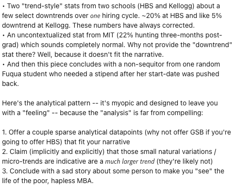 Screenshot of Ben Lazaroff post on the WSJ article.